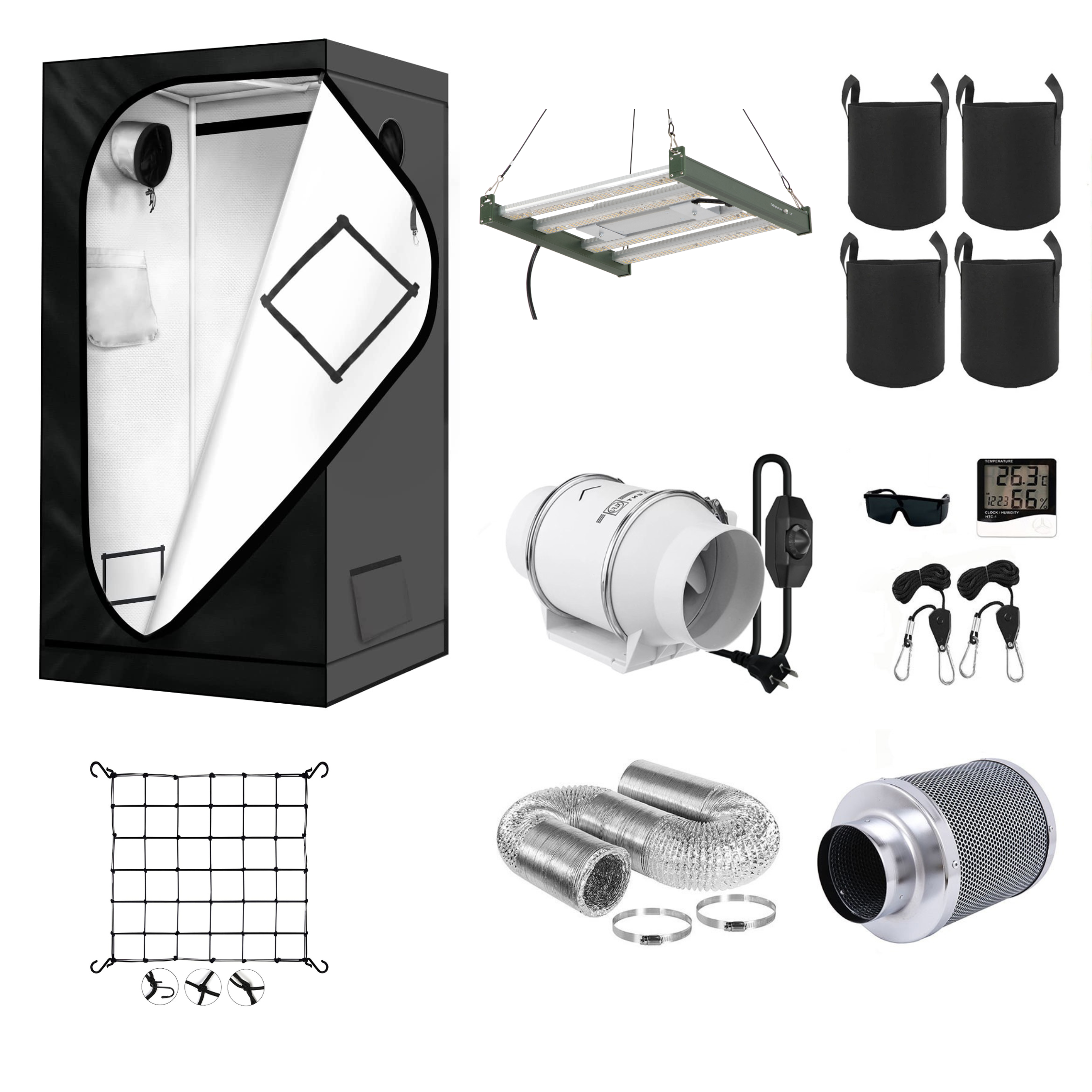 Komplettset Small - 60x60x160cm